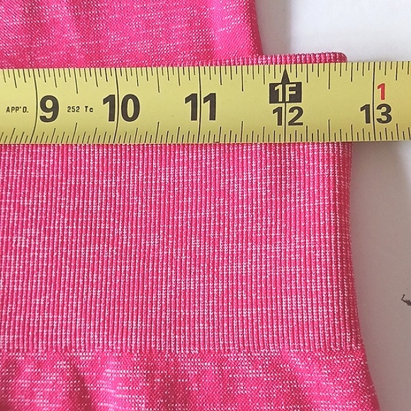 NWT Yoga Work Out Set High-Waisted Leggings Crop Top Pink Size Large - Picture 12 of 16